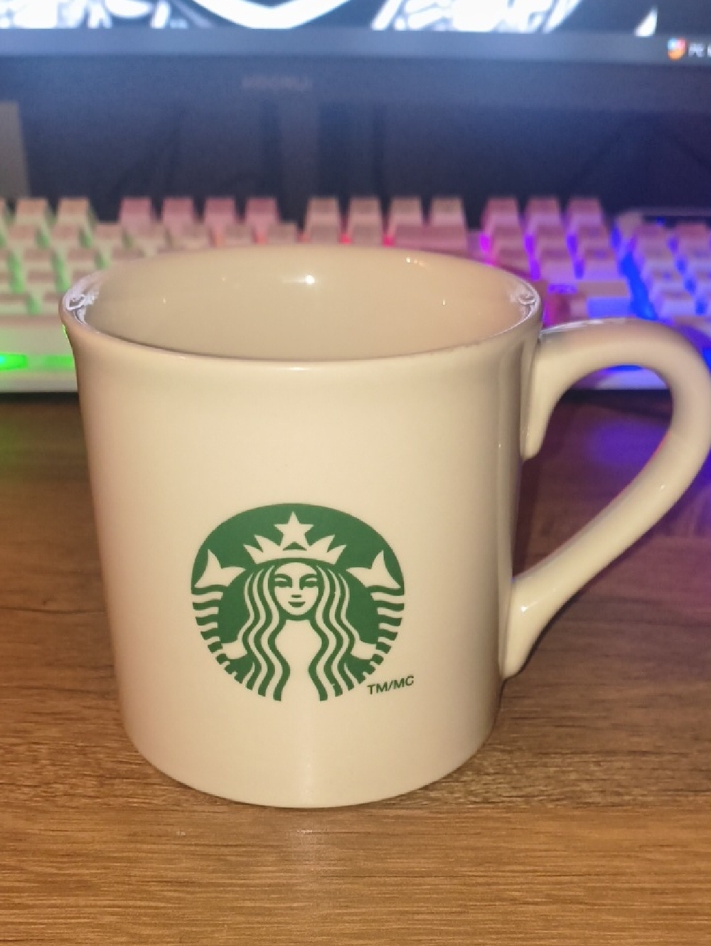 Starbucks 2013 Classic White Siren Mug - 14oz - Made in USA Limited Collectible